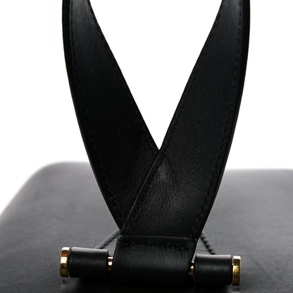 Versace Vitello Mini Virtus Bucket Bag Black 18 of 19