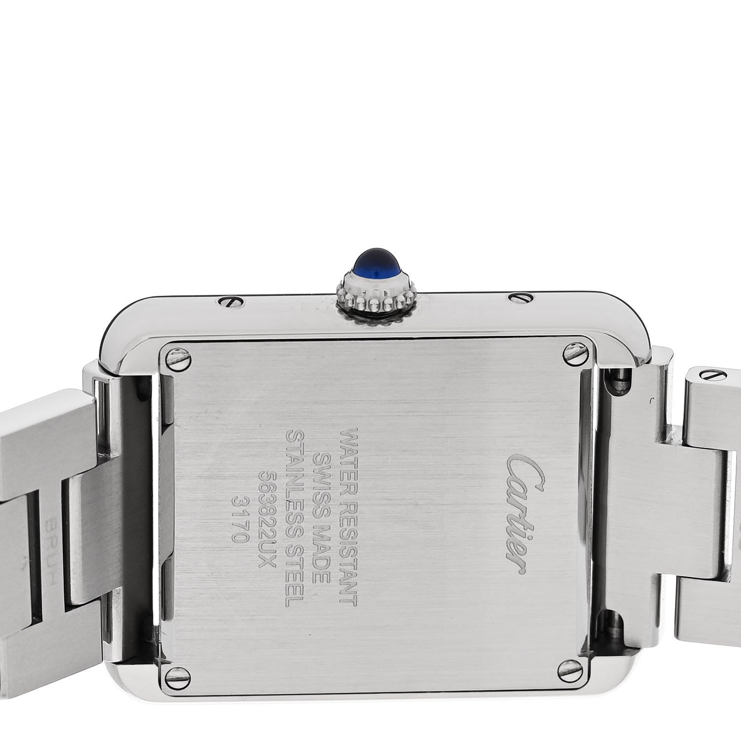 Cartier Stainless Steel 24mm Tank Solo Quartz Watch 4 of 5