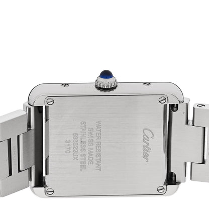 Cartier Stainless Steel 24mm Tank Solo Quartz Watch 4 of 5