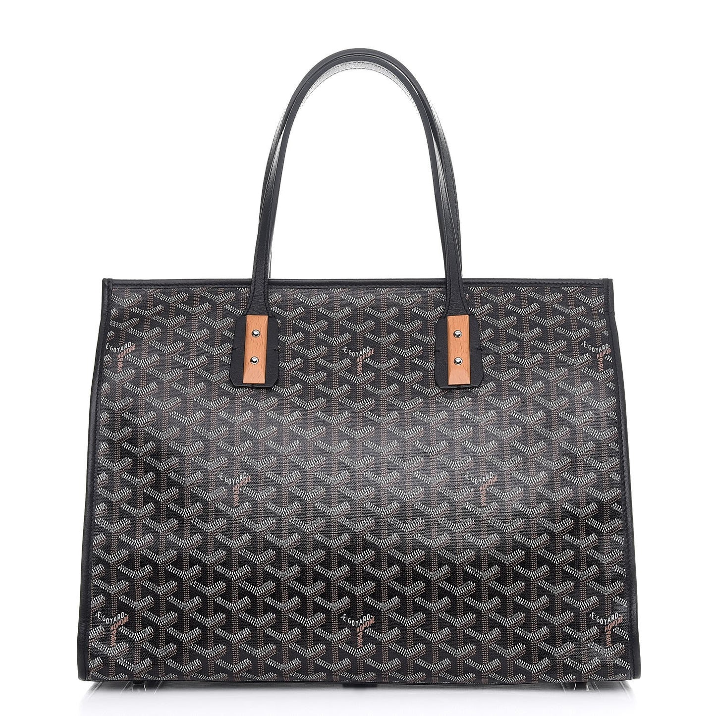 Goyardine Marquises Tote Black
