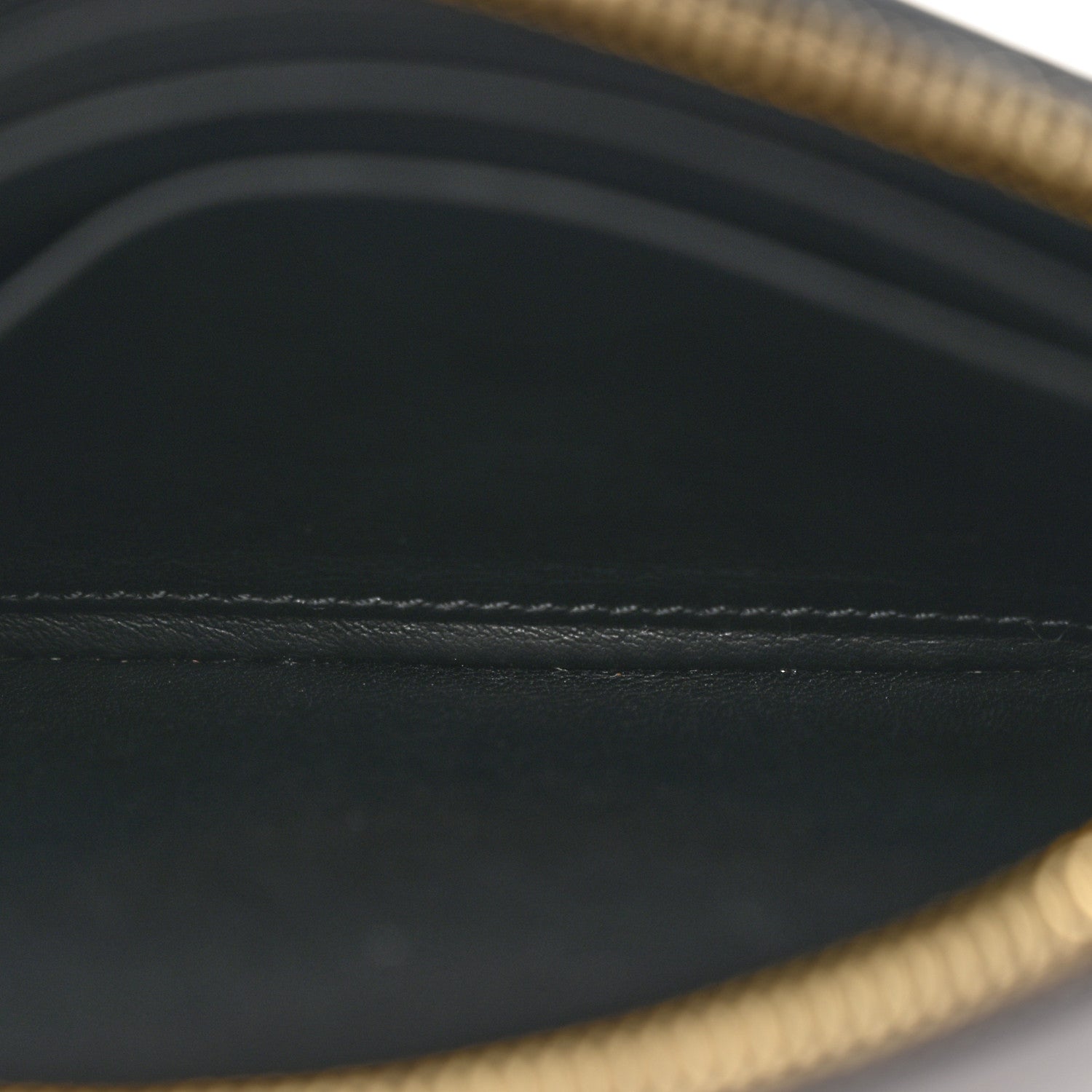 Celine Lambskin Coin and Card Pouch Black 5 of 8