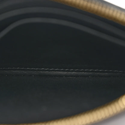Celine Lambskin Coin and Card Pouch Black 5 of 8