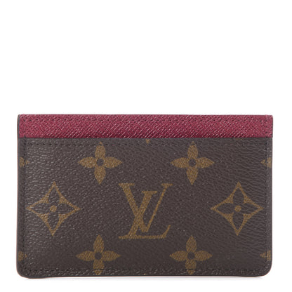 Louis Vuitton Monogram Card Holder Fuchsia 1 of 8