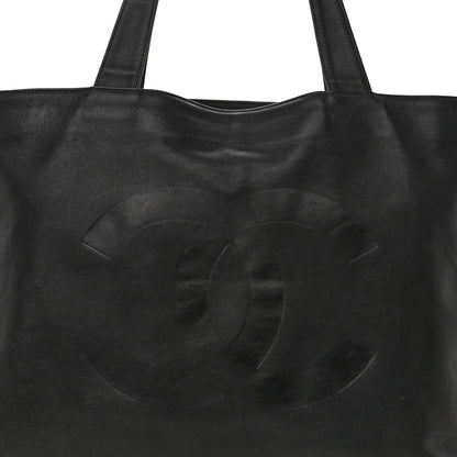 Chanel Calfskin CC Tote Black 8 of 13