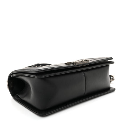 Chanel Lambskin Quilted Medium Boy Flap Black 4 of 11