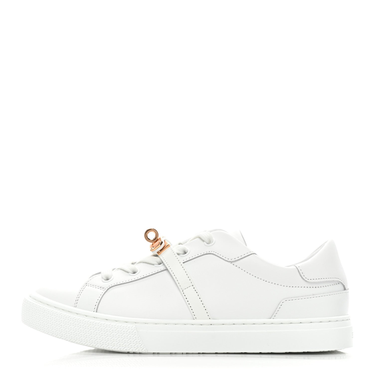 Hermes Calfskin Day Sneakers 38 White 1 of 11