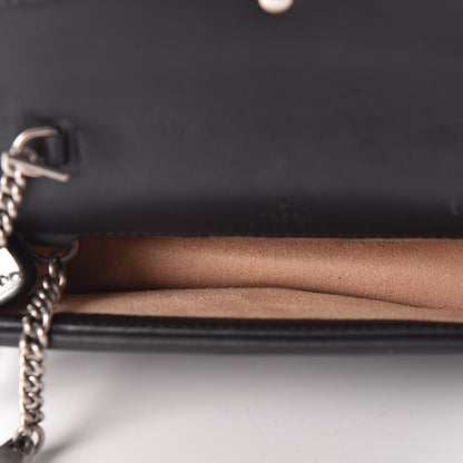 Gucci Suede Super Mini Dionysus Shoulder Bag Black 5 of 10