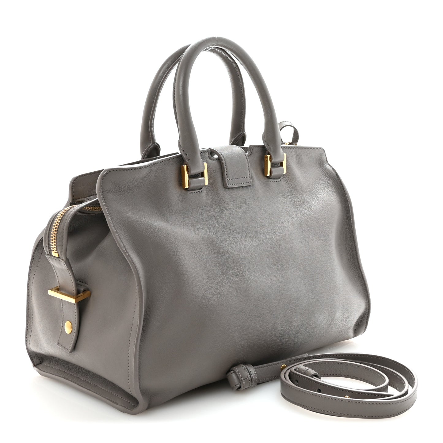 Calfskin Small Monogram Cabas Fog