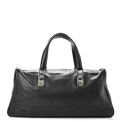 Chanel Caviar Square Stitched Satchel Black 1 of 11