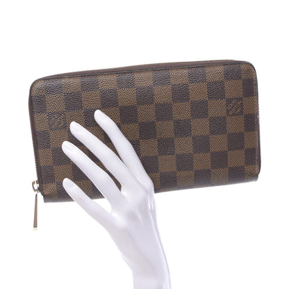 Louis Vuitton Damier Ebene Zippy Organizer Wallet 2 of 7
