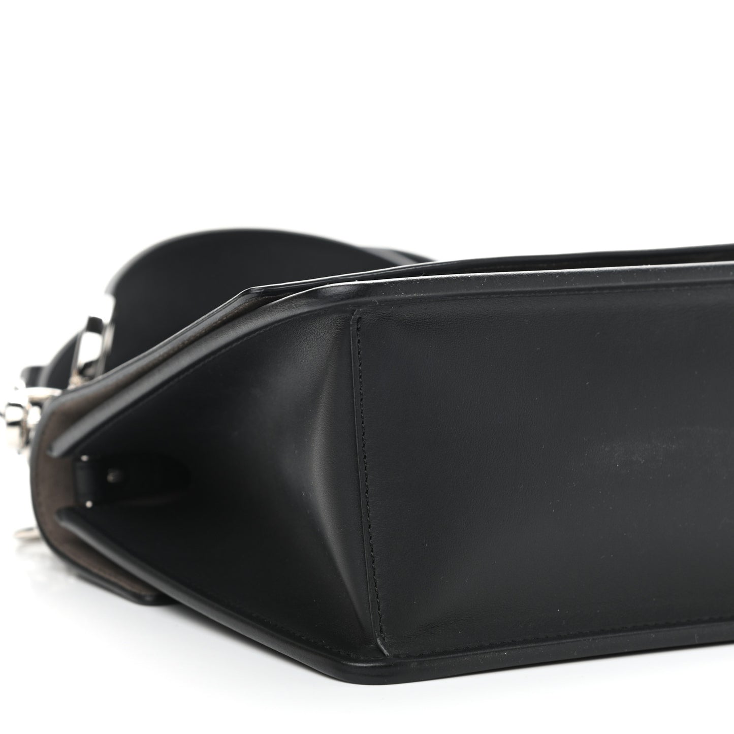 Vitello Century Opaco F is Fendi Kan I Shoulder Bag Black