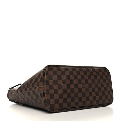 Louis Vuitton Damier Ebene Neo Neverfull MM Rose Ballerine 4 of 15