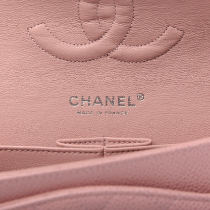 Chanel Caviar Quilted Medium Double Flap Pink 7 of 9