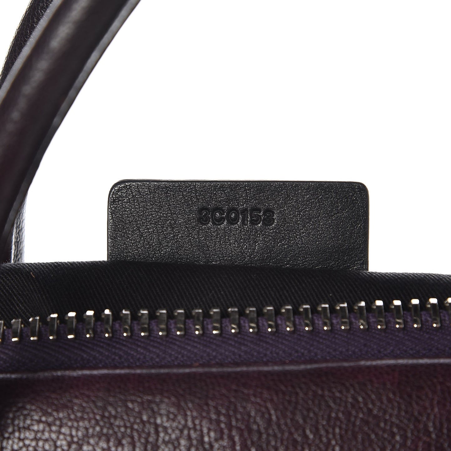 Sugar Goatskin Medium Antigona Aubergine
