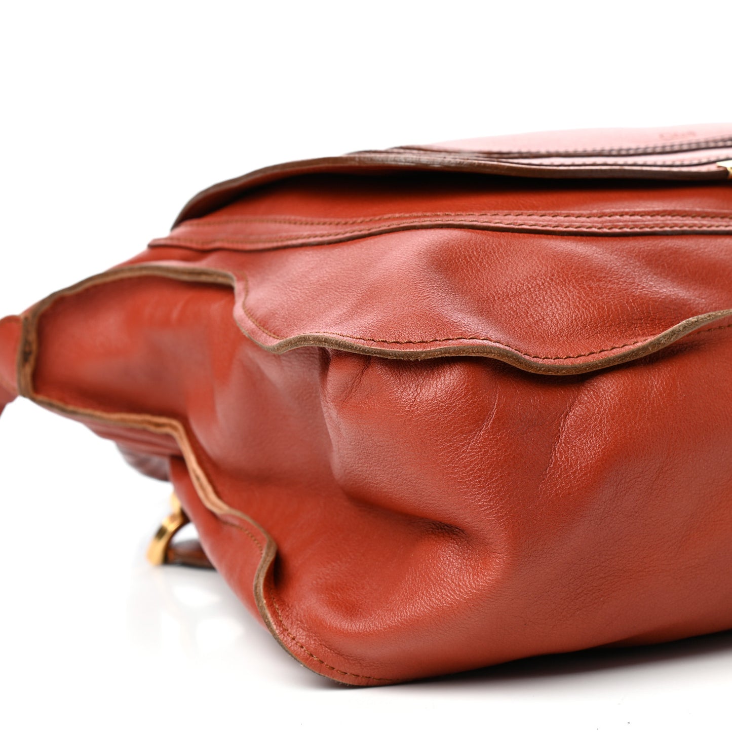 Calfskin Large Marcie Satchel Maple Leaf