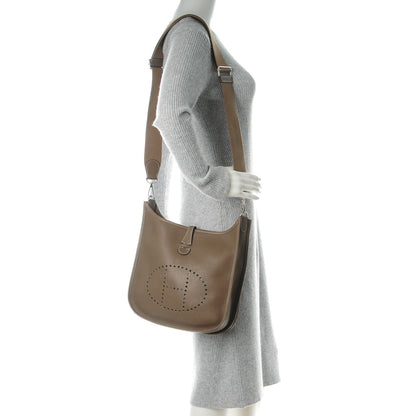 Hermes Taurillon Clemence Evelyne III PM Etoupe 2 of 7