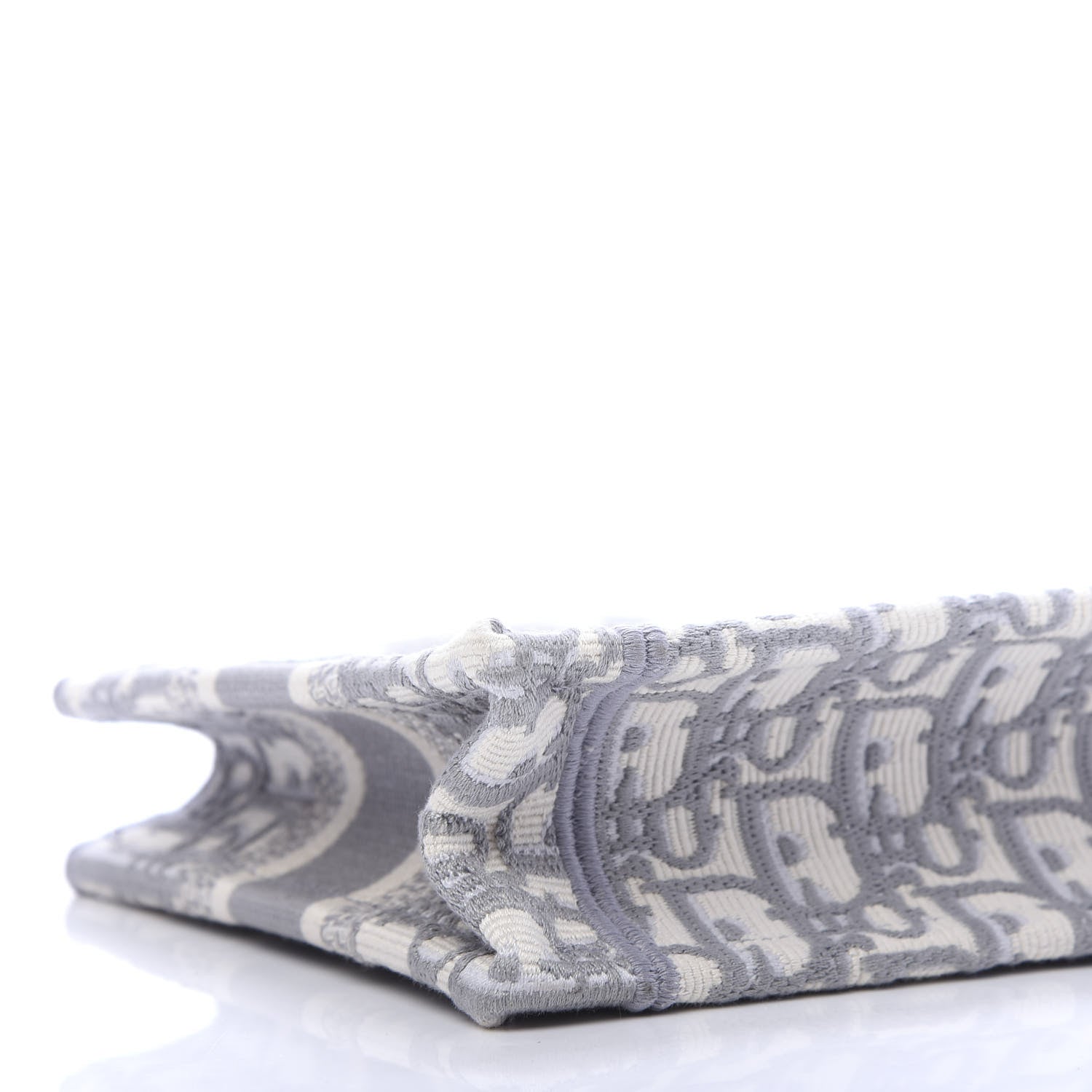 Christian Dior Oblique Mini Book Tote Grey Multicolor 7 of 9