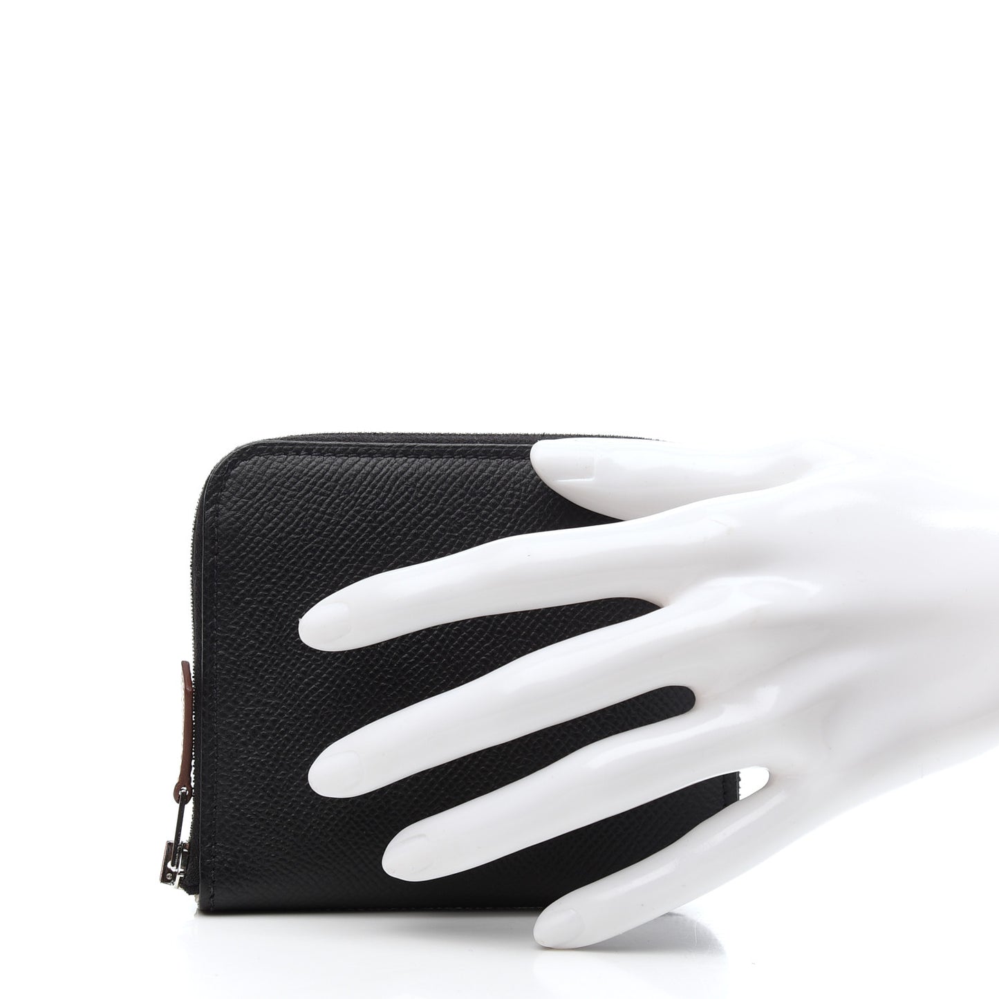 Epsom Silk'in Compact Wallet Black