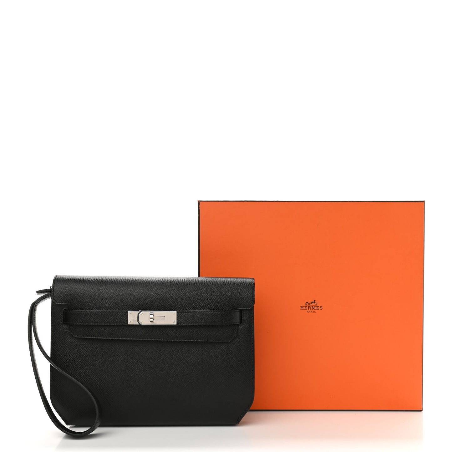 Epsom Kelly Depeches 25 Pouch Black