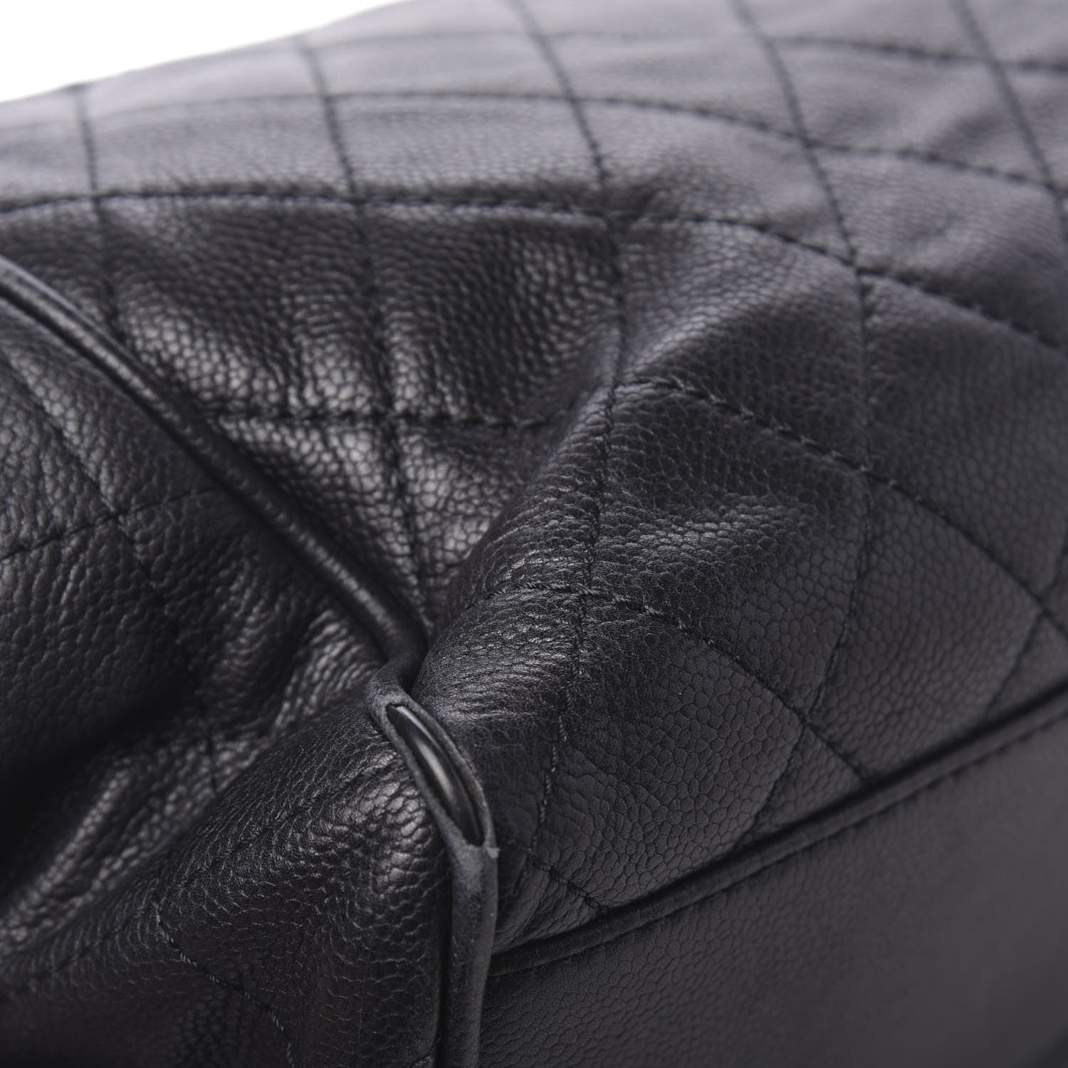 Chanel Caviar Quilted Timeless Accordion Flap Black 13 of 14
