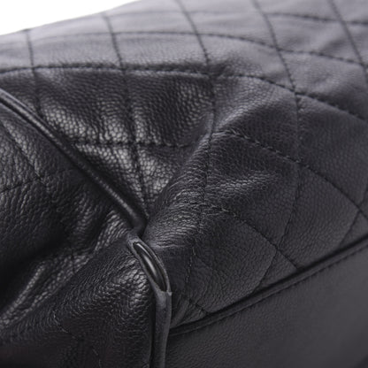 Chanel Caviar Quilted Timeless Accordion Flap Black 13 of 14