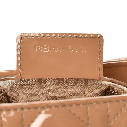 Christian Dior Patent Cannage Medium Lady Dior Beige 7 of 7