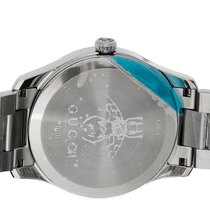 Gucci Stainless Steel 38mm G-Timeless Snake Quartz Watch 4 of 5