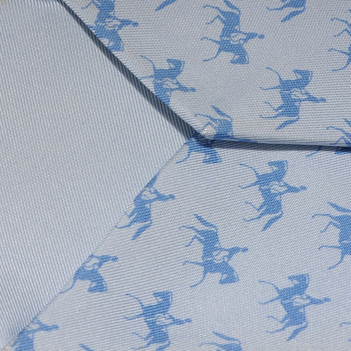 Silk Mens Neck Tie Bleu