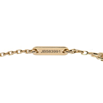 Van Cleef & Arpels 18K Yellow Gold Mother of Pearl Sweet Alhambra Bracelet 5 of 6