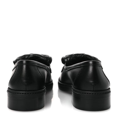 Chanel Lambskin Quilted CC Turnlock Loafers 36 Black 6 of 13