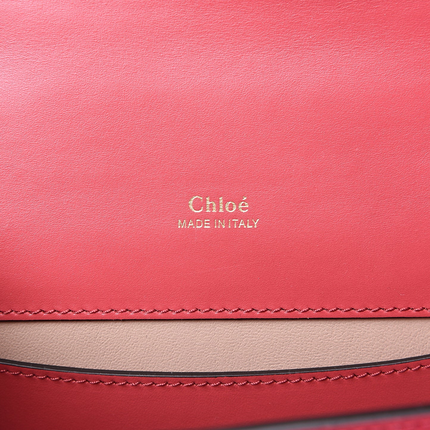 Calfskin Crocodile Embossed Mini Aby Chain Shoulder Bag Graphic Pink