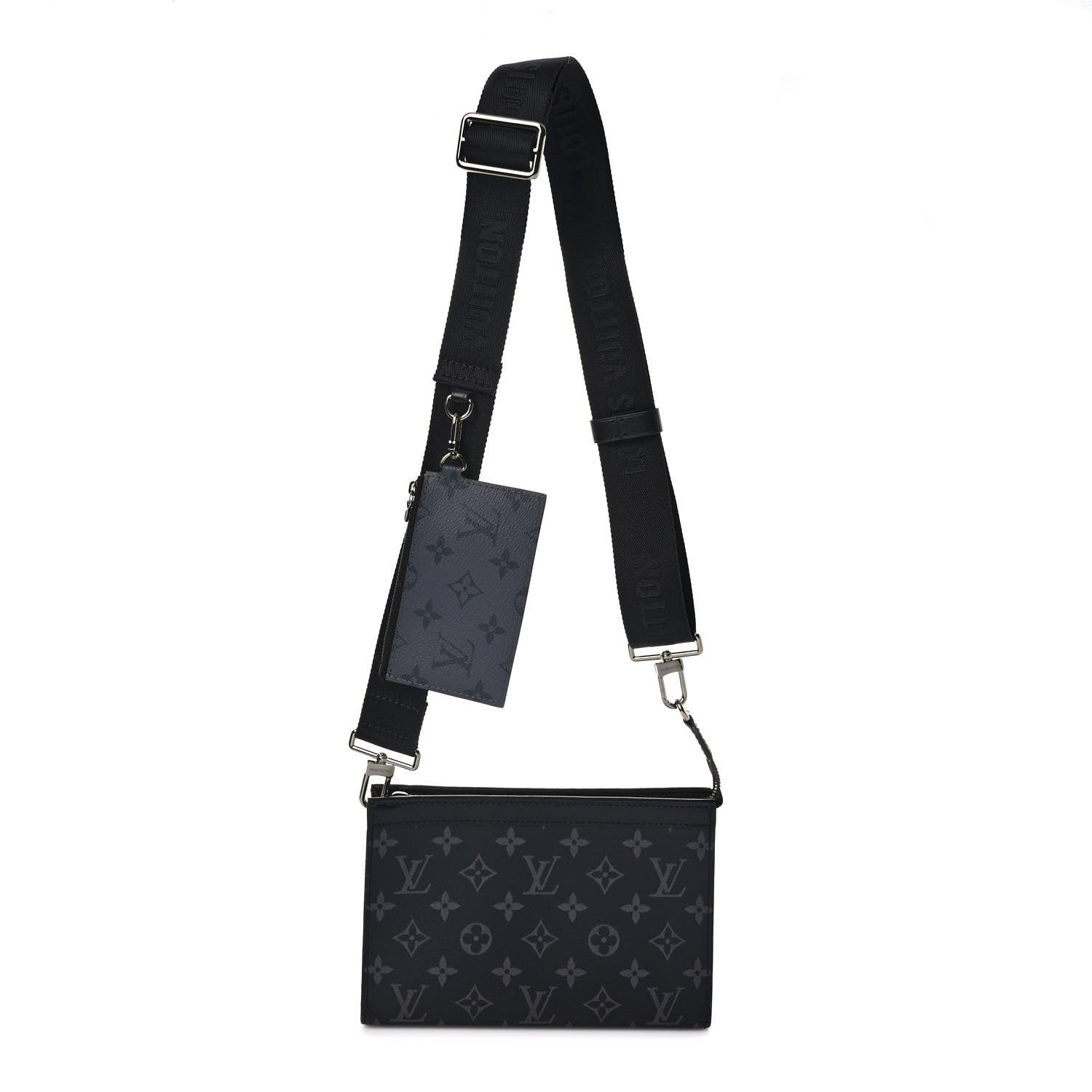 Louis Vuitton Reverse Monogram Eclipse Gaston Wearable Wallet 1 of 9