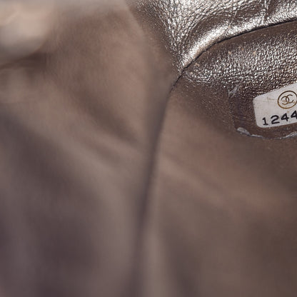 Chanel Patent Quilted Mobile Art Jumbo Single Flap Navy 7 of 17