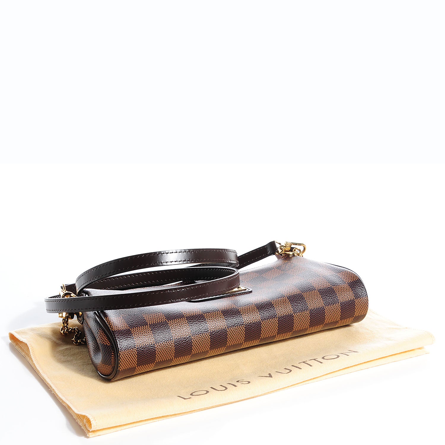Louis Vuitton Damier Ebene Eva Clutch 4 of 8