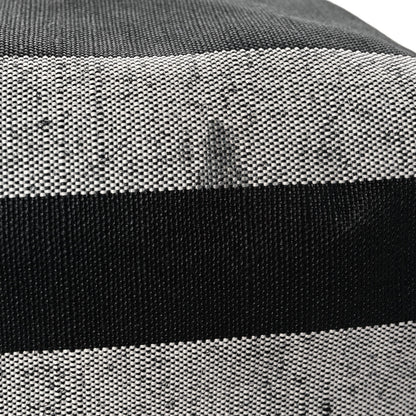 Burberry Coated Canvas Mega Check Medium Doodle Tote Black White 11 of 11