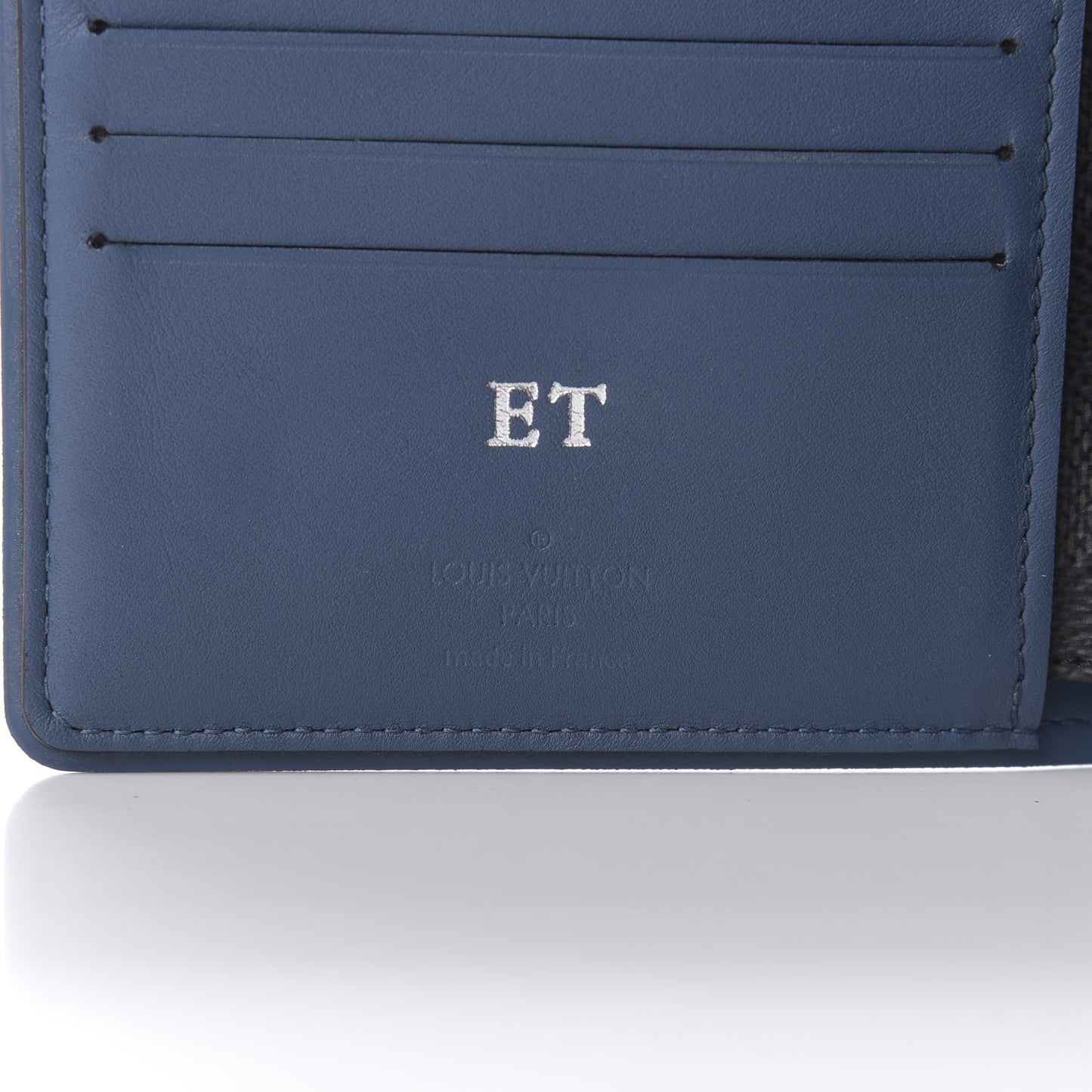 Damier Graphite Multiple Wallet Blue
