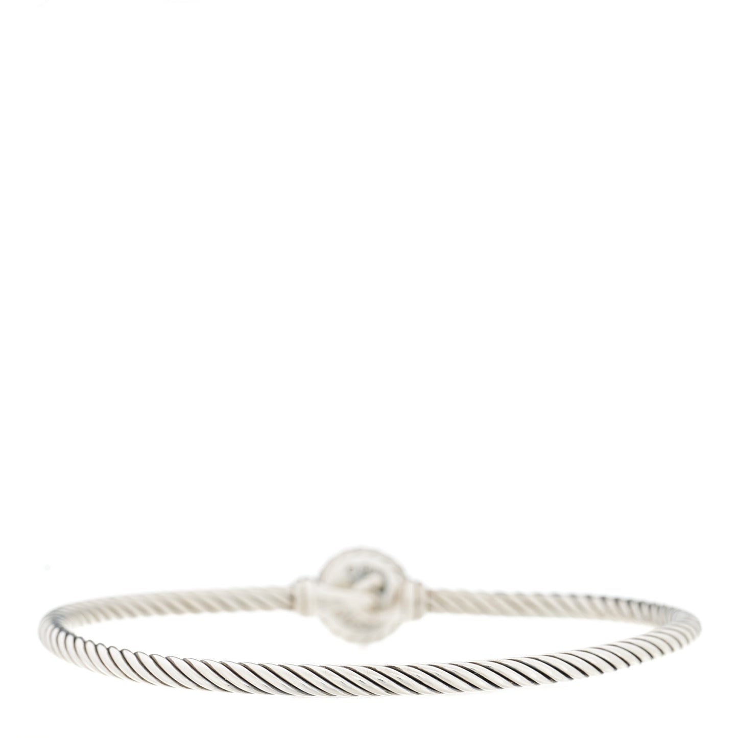 Sterling Silver Black Orchid 3mm Chatelaine Bracelet