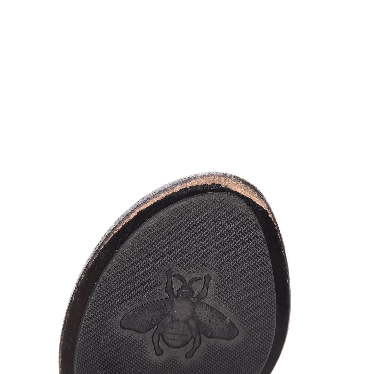 Gucci Calfskin GG Marmont Thong Sandals 36.5 Black 11 of 17