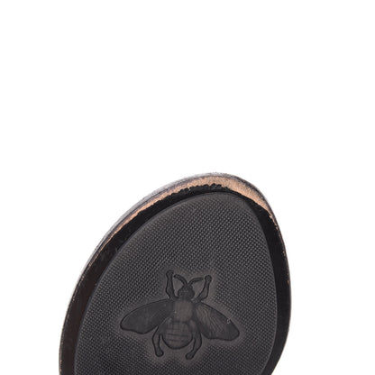 Gucci Calfskin GG Marmont Thong Sandals 36.5 Black 11 of 17