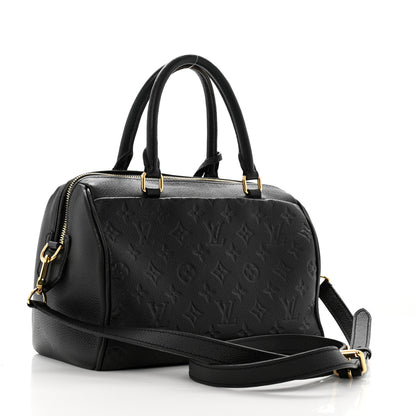 Louis Vuitton Empreinte Speedy Bandouliere 25 NM Black 3 of 13