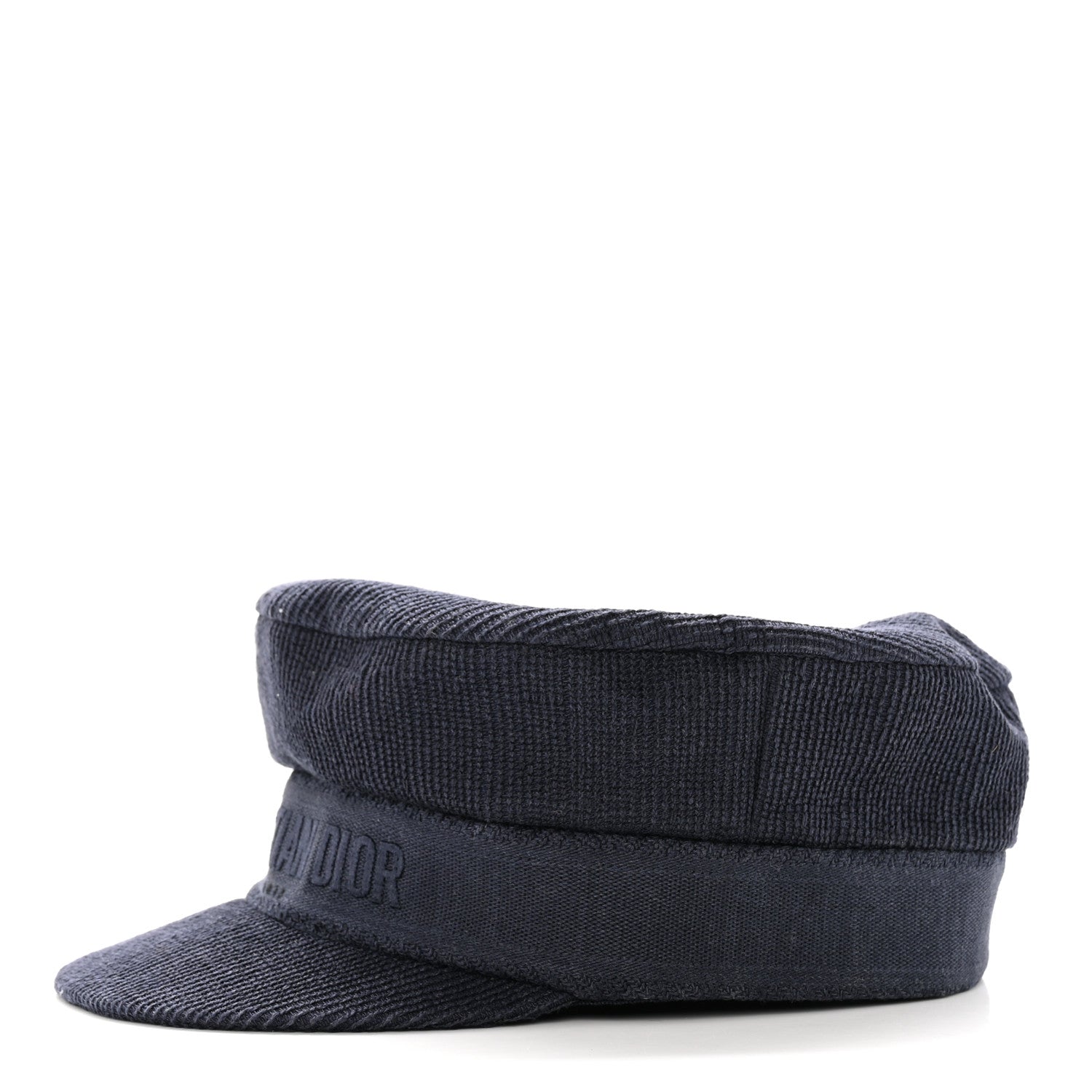 Christian Dior Cotton Baseball Cap 58 Navy 4 of 11