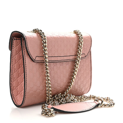 Gucci Microguccissima Mini Emily Shoulder Bag Soft Pink 3 of 10
