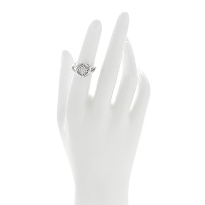 David Yurman Sterling Silver Diamond Pave 7mm Infinity Ring 50 5.25 2 of 4