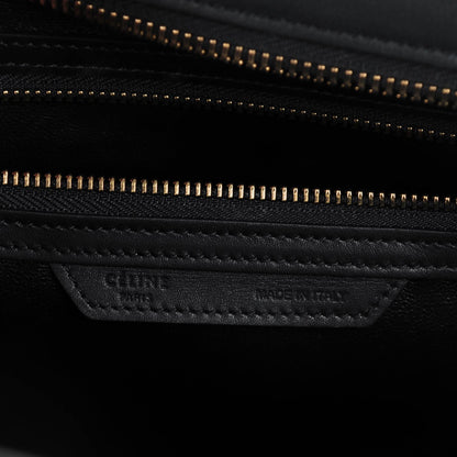 Celine Smooth Calfskin Mini Luggage Black 6 of 9