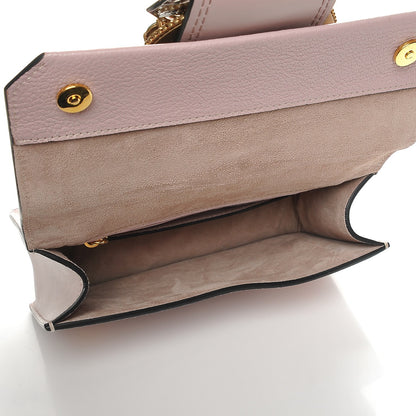 Miu Miu Goatskin Madras Soft Calf Crystal Embellished Shoulder Bag Mughetto 5 of 8