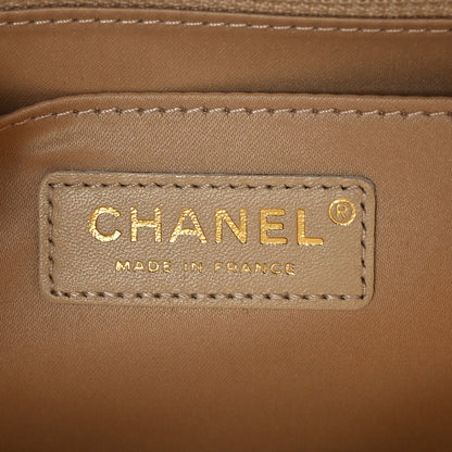 Chanel Lambskin Quilted Medium Golden Class Flap White 6 of 10