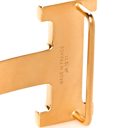 Hermes Box Togo 32mm H Belt 100 Black Gold 6 of 6