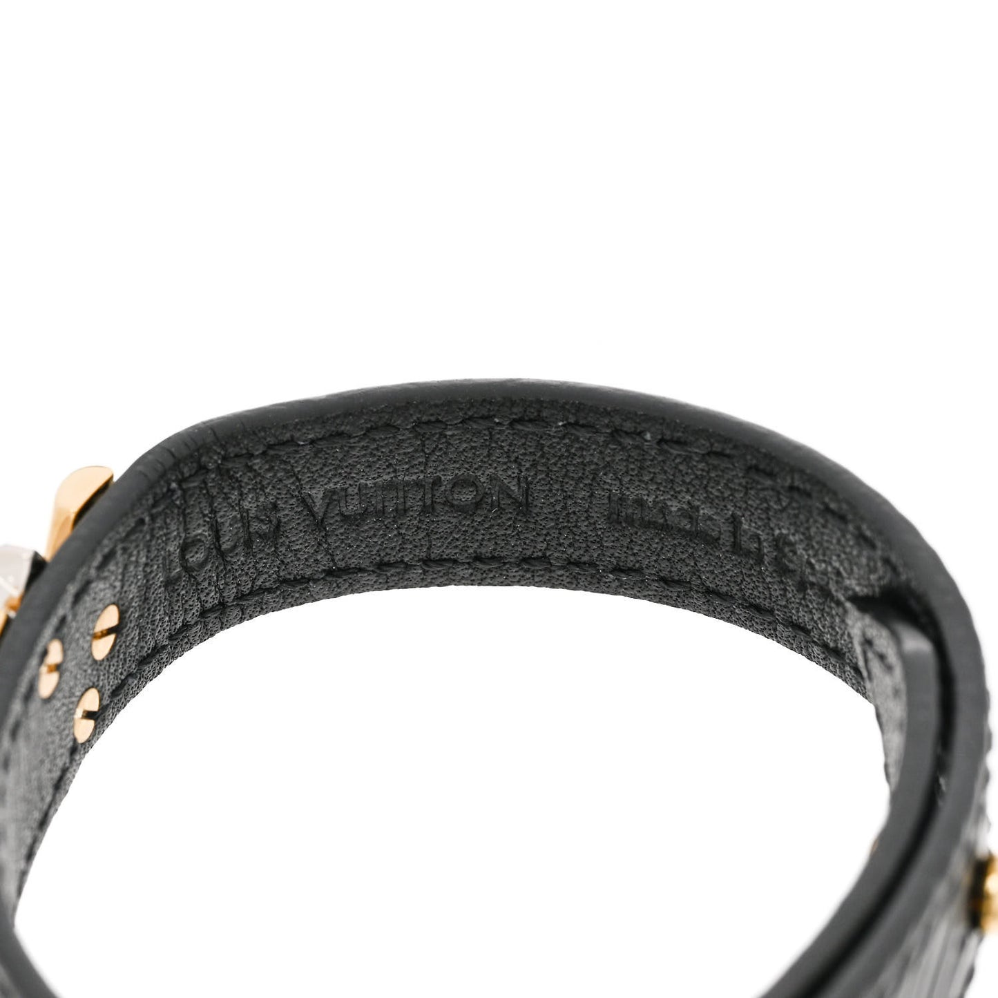 Epi Twist It Bracelet 17 Black