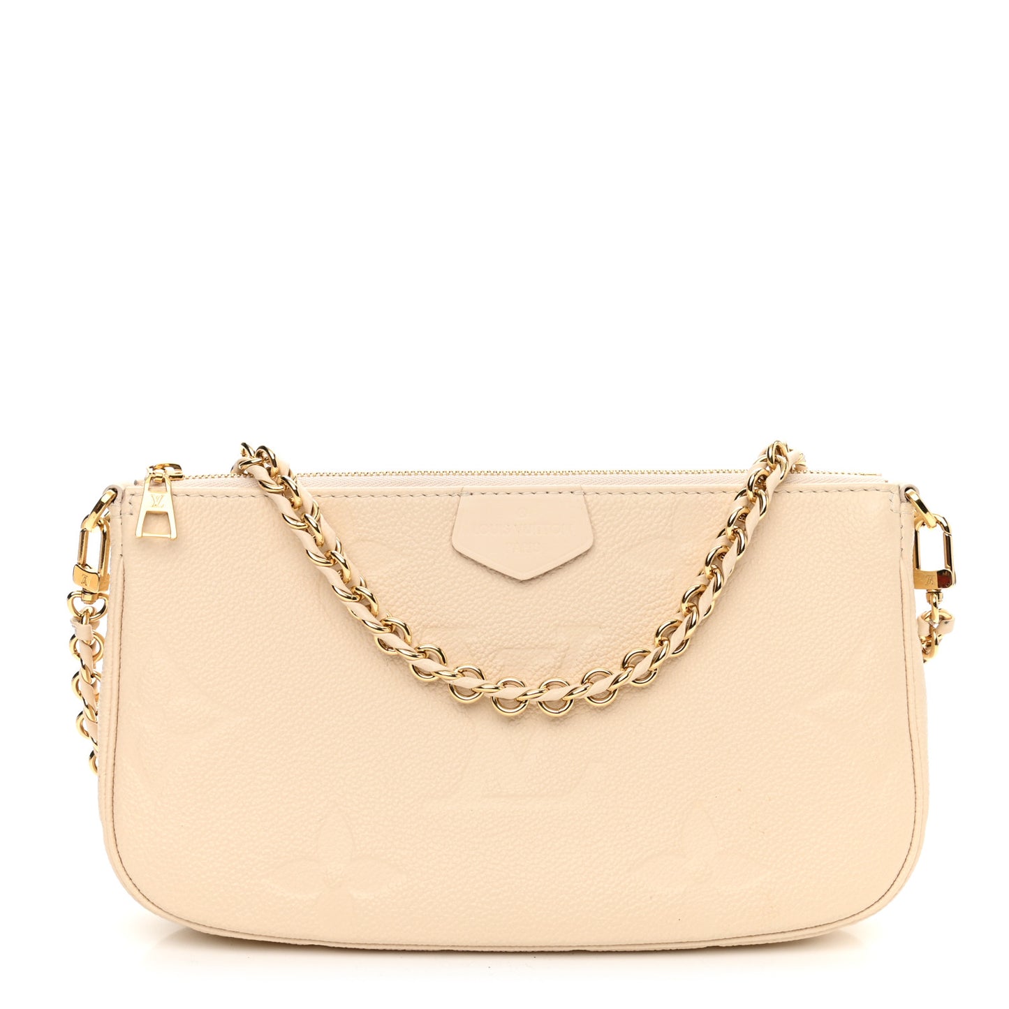 Empreinte Monogram Giant Multi Pochette Accessories Large Pochette Cream