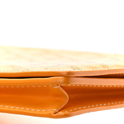 Goyard Goyardine Richelieu Wallet Yellow 8 of 13